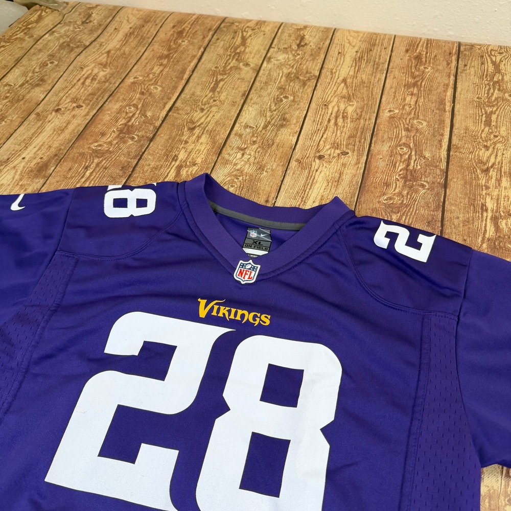 Nike Adrian Peterson Jersey Kids Extra Large Purple Minnesota‎ Vikings NFL